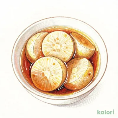 Soy Sauce Soaked Daikon