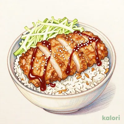 Thick Cut Pork Loin Sauce Katsu Bowl (Mai-Sen Sauce)