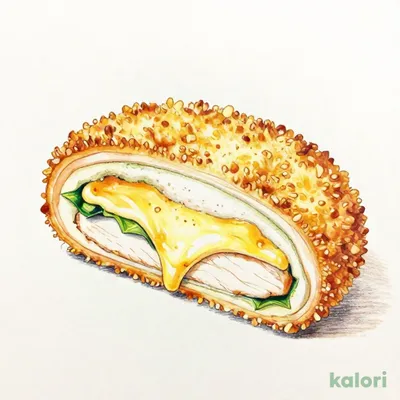 Cheese and Shiso Chicken Katsu