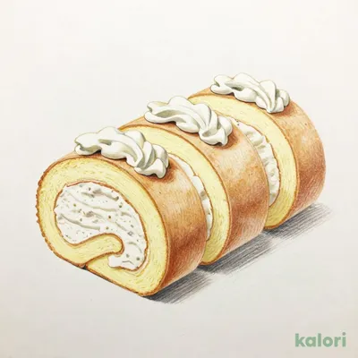 Chewy Texture Roll (with Hokkaido Cream)