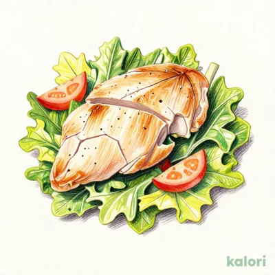 Salad Chicken Plain (30.3g Protein)
