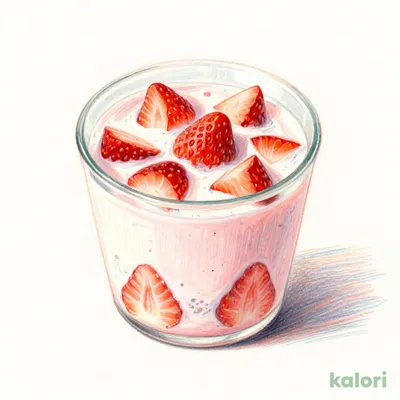 Drinkable Yogurt with Strawberry