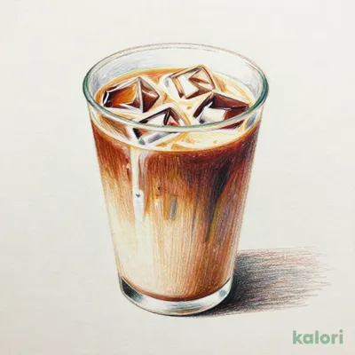 ミルクたっぷり　大きなほうじ茶ラテ