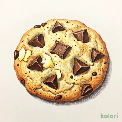 チョコチップとチョコチャンクのクッキー