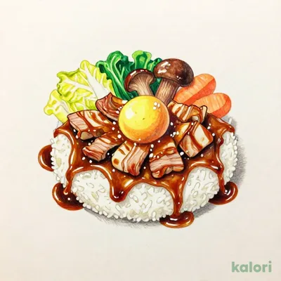 Vegetable-Packed Chinese Rice Bowl