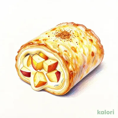 ピザロール　アップルカスタード