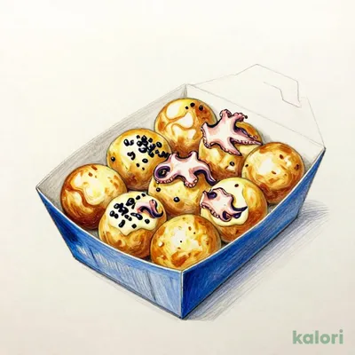 5種の合わせだし香る揚げたこ焼き(10粒)【BOX】