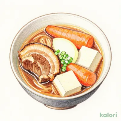 Onigiri Asakusa Yado Rokku Special Miso Pork Soup
