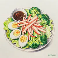 High-Protein Crab Stick Salad