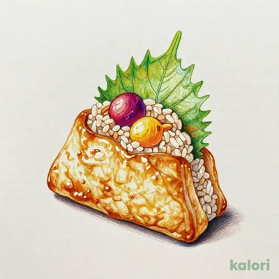 Inari Sushi with Plum and Shiso