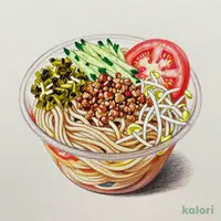 冷し汁なし担々麺
