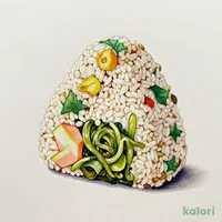 梅しそ大根わかめおにぎり(国産もち麦入り)
