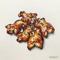 焦がしニンニク香る直火焼砂肝