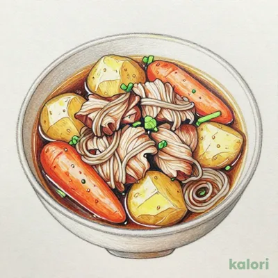 北海道産じゃがいもの豚肉じゃが