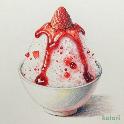 濃蜜いちご氷
