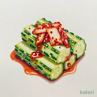Spicy Kimchi Cucumber