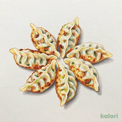Microwaveable Juicy Pan-Fried Gyoza