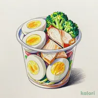 たんぱく質が摂れる　たまご＆ブロッコリー