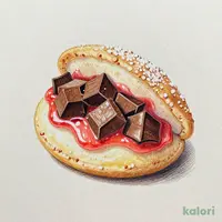 もっとゴロチョコ！メロンパン　いちご