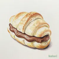 White Fluffy Tear-Apart Bread, Chocolate Cream