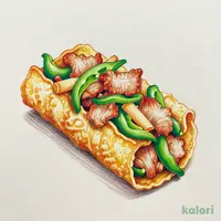 チンジャオロースの湯葉巻き