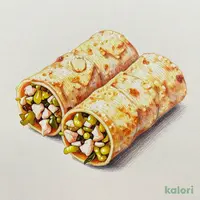 鶏肉とザーサイの湯葉巻き