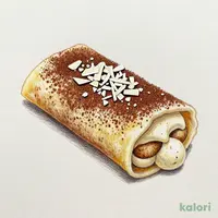 White Tiramisu Crepe