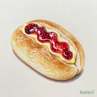 ふわふわコッペ　苺ジャム＆マーガリン