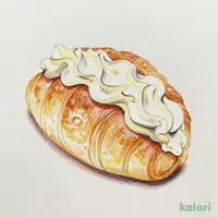 Meiji White Chigiri Bread with White Chocolate Whipped Cream