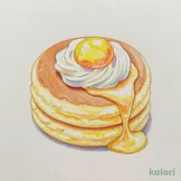 とろける月見パンケーキ