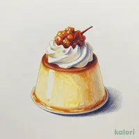 Tsukimi Sweet Potato Pudding