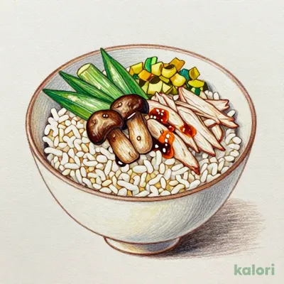 Sticky Rice Bowl with Yuzu Ponzu Sauce