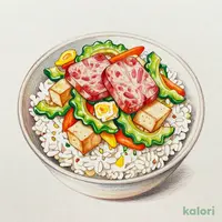 ゴーヤーチャンプルー弁当