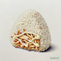 大きなおにぎり　ほぐしチキンマヨ