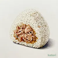 大きなおにぎり　ツナみそ