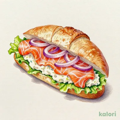 ROLLサンド　サーモンマスカルポーネ