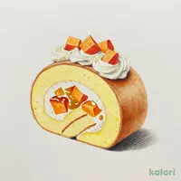 ごろっとした焼き芋のもち食感ロール(紅はるか)