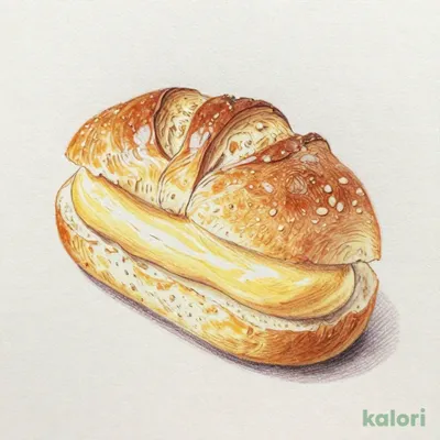 ブリオッシュちぎりパン　カスタード