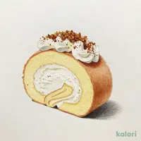 プレミアムロールケーキ 栗粉
