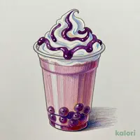 Kyoho Grape Tea Frappe