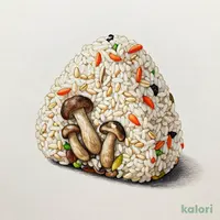 舞茸ごはんおにぎり(国産もち麦入り)