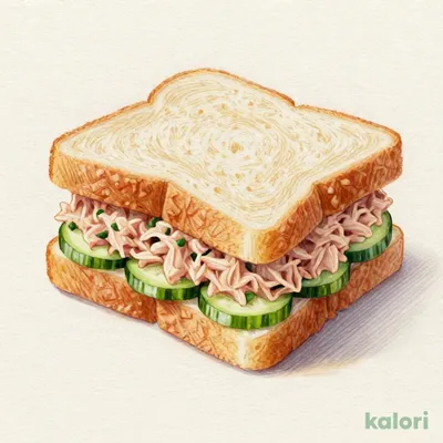 ツナきゅうりサンド