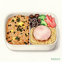 九州産辛子高菜炒飯&焼ラーメン
