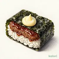 具!おにぎり 照りマヨハンバーグ
