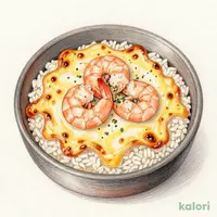 3種チーズ仕立て　海老ドリア