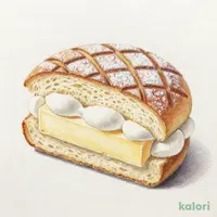 MILK牛乳仕込みのメロンパン
