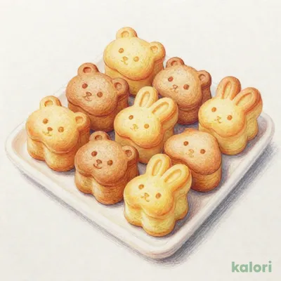 たまごのやさしい味わい　動物カステラ　30％増量