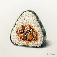 プレミアムおにぎり　黒毛和牛カルビ焼肉(ごま油仕立て)