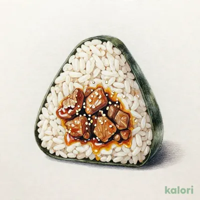 プレミアムおにぎり　黒毛和牛カルビ焼肉(ごま油仕立て)