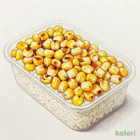 一点突破すぎ！敷き詰めごはん　焼とうもろこし